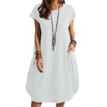Robe d'été aérienne pour femmes avec poches pratiques et coupe moderne Chic und Stil