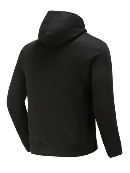 Pull à capuche pour hommes avec une inscription accrocheuse et des poches pratiques Chic und Stil