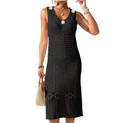 Femmes Robe de plage en crochet élégante Chic und Stil
