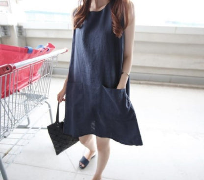 Robe décontractée pour femmes avec poches Chic und Stil