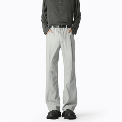 Casual wide pants for men with elastic waist and practical pockets Chic and Style