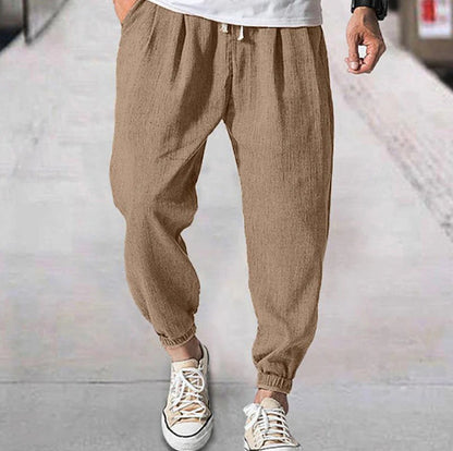 Casual and comfortable sports pants for men with elastic waist Chic and Style