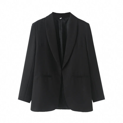 Dames blazer élégant avec coupe unique et poches Chic und Stil