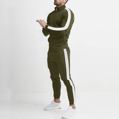 Costume de sport pour hommes avec poches zippées pratiques et matériau respirant Chic und Stil