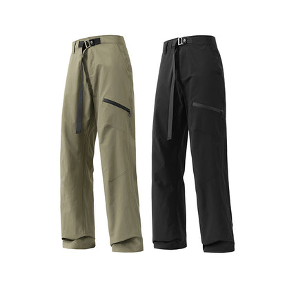 Functional leisure pants for men with practical zip pockets Chic and Style