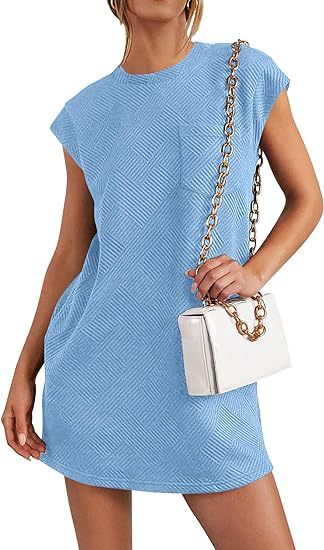 Robe de loisirs pour femmes avec un motif graphique moderne Chic und Stil