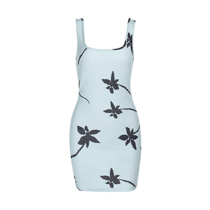 Robe ajustée pour femmes avec motif floral Chic und Stil