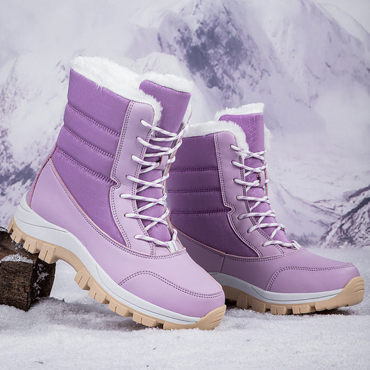 Bottes d'hiver pour dames avec doublure chaude et semelle antidérapante Chic und Stil
