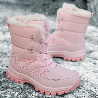 Bottes d'hiver isolées pour femmes avec semelle antidérapante et doublure douce Chic und Stil