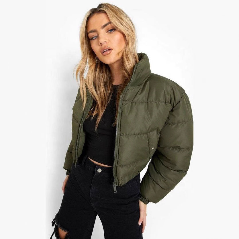 Dames doudoune d'hiver avec capuche Chic und Stil