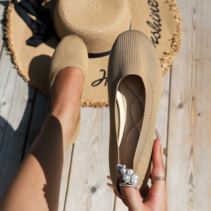Dames Ballerines Confortables Chic und Stil