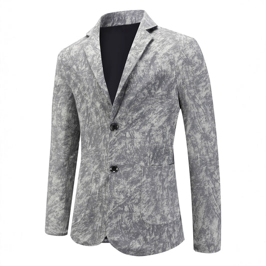 Blazer élégant pour hommes avec motif texturé Chic und Stil