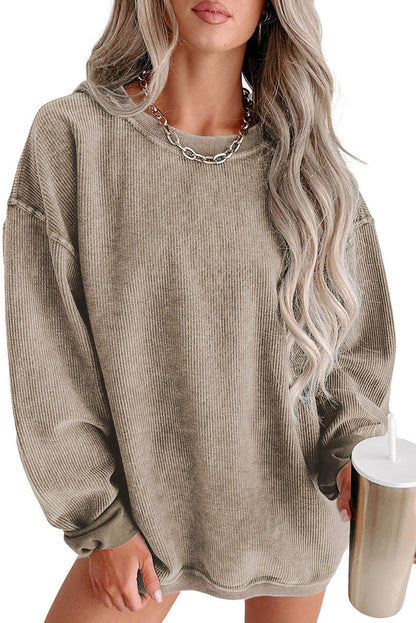 Pull en maille décontracté pour femmes coupe oversize Chic und Stil
