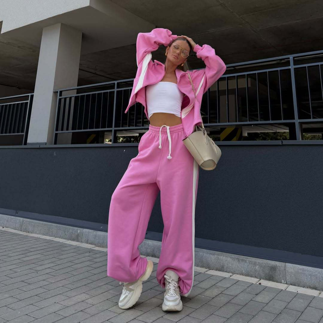 Dames Entraînement Mode de survêtement sportif avec coupe tendance et poches pratiques Chic und Stil