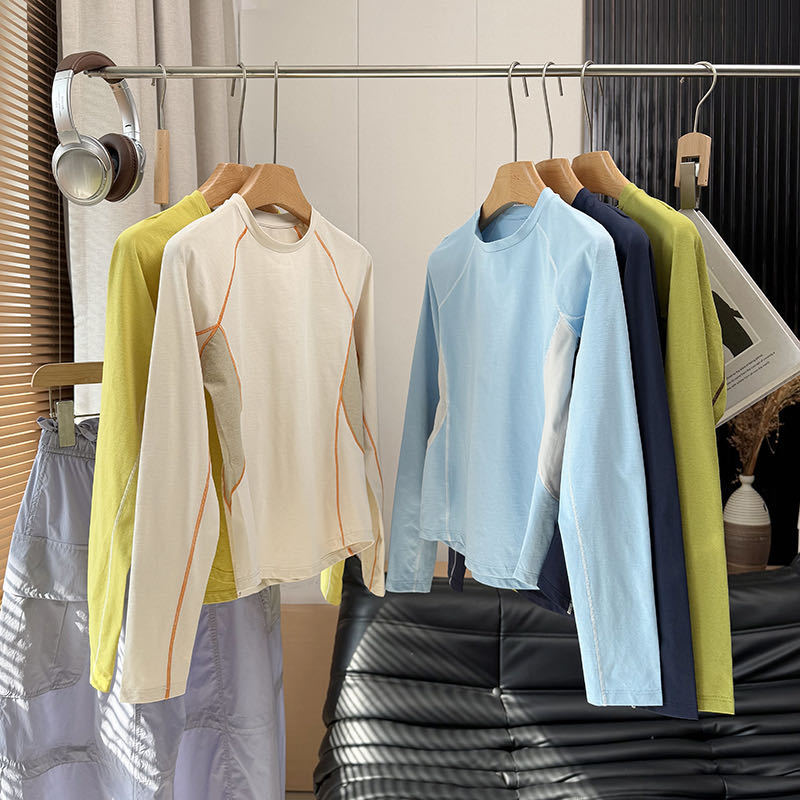 Chemise sportive à manches longues pour femmes avec système de ventilation innovant Chic & Stil