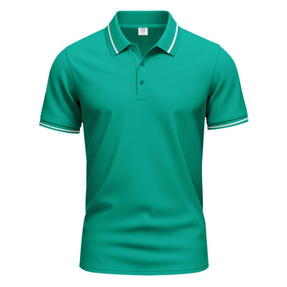 Polo en coton sportif pour dames avec coupe moderne et détails contrastés Chic und Stil