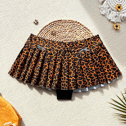 Dames jupe de bain imprimé à volants Chic und Stil