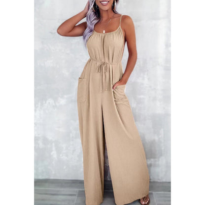 Combinaison large à dos nu pour dames Chic und Stil