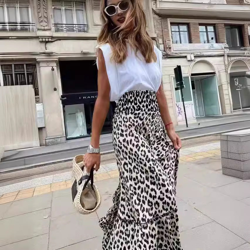 Dames Jupe Maxi Élégante Chic und Stil
