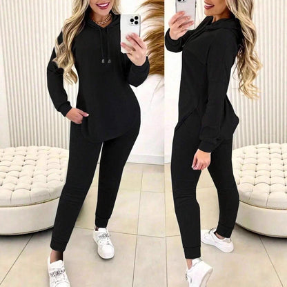 Women's sporty leisure set with hoodie and comfortable jogging pants Chic and Style