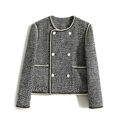 Veste femme texturée à double boutonnage Chic und Stil