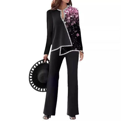 Dames Élégante Veste Déclaration avec coupe asymétrique et détails scintillants Chic und Stil