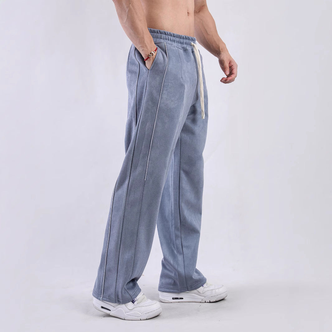 Women's lounge pants with elastic waistband and side pockets Chic und Stil