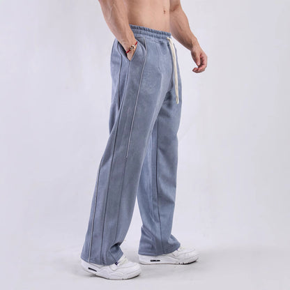 Women's lounge pants with elastic waistband and side pockets Chic und Stil