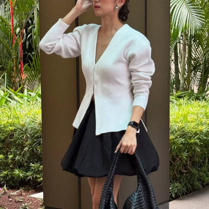 Dames élégant et confortable cardigan Chic und Stil