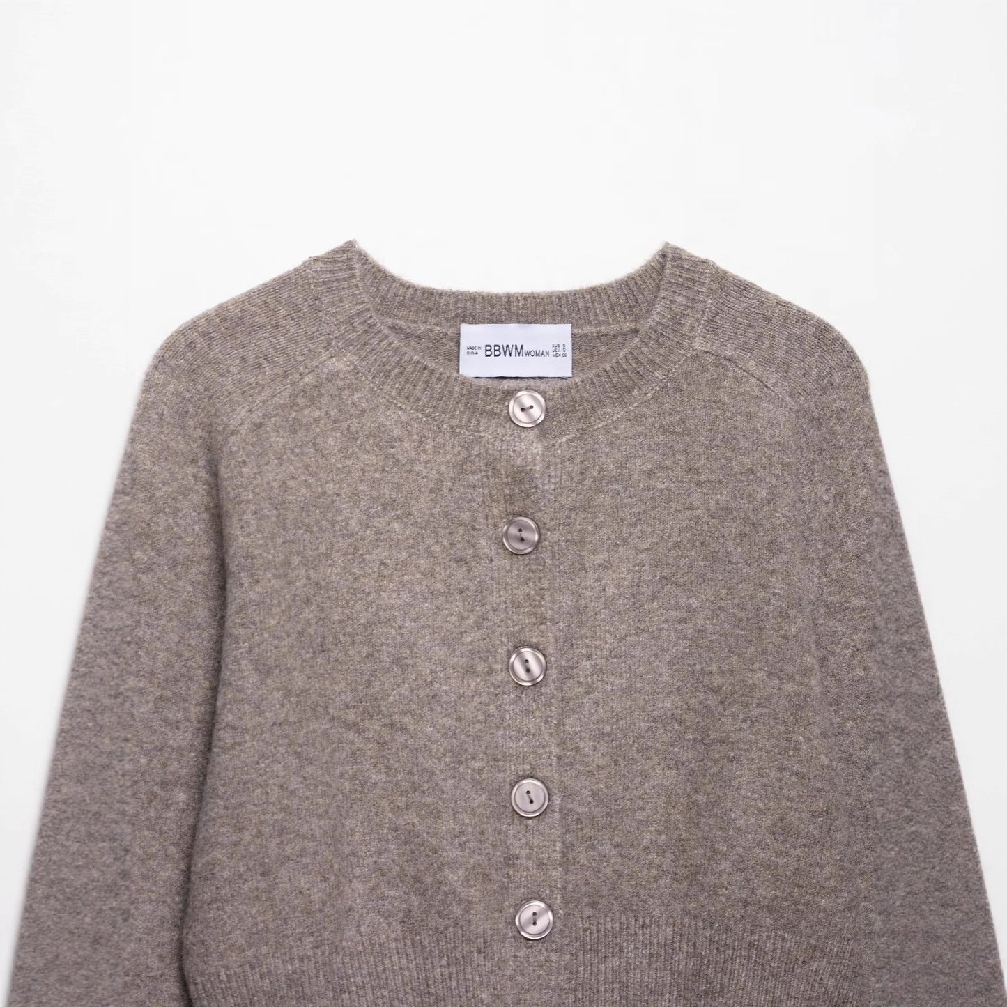 Dames gros cardigan Chic und Stil