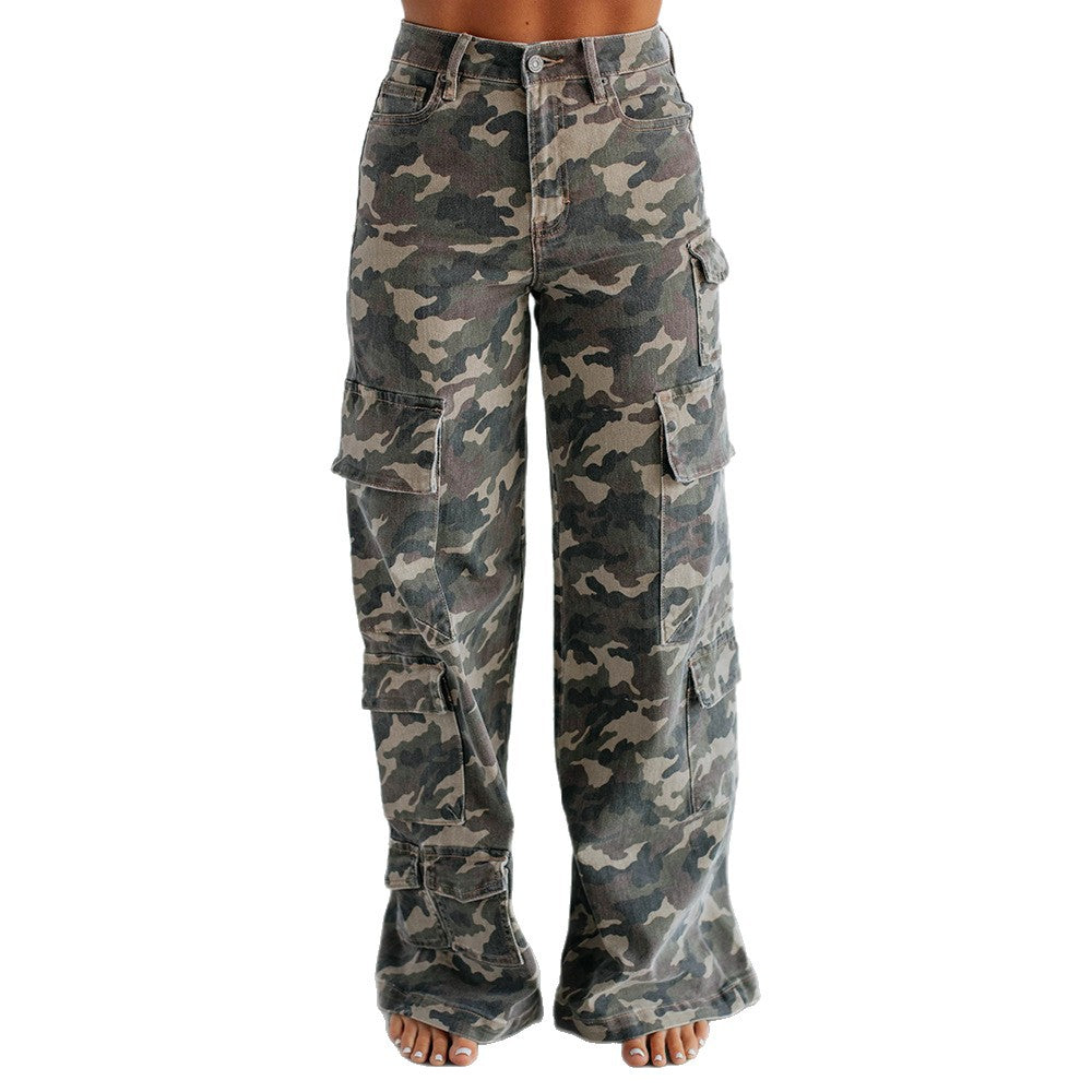 Chic and Style Wide Leg Cargo Pants for Women