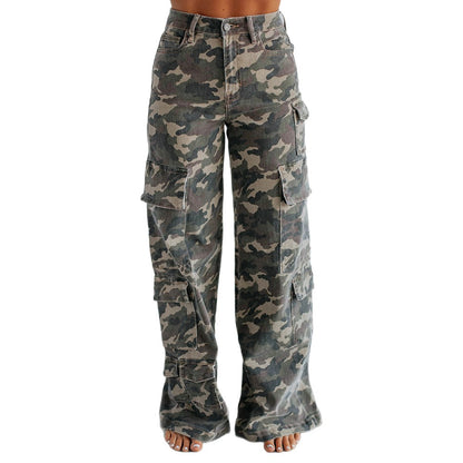 Chic and Style Wide Leg Cargo Pants for Women