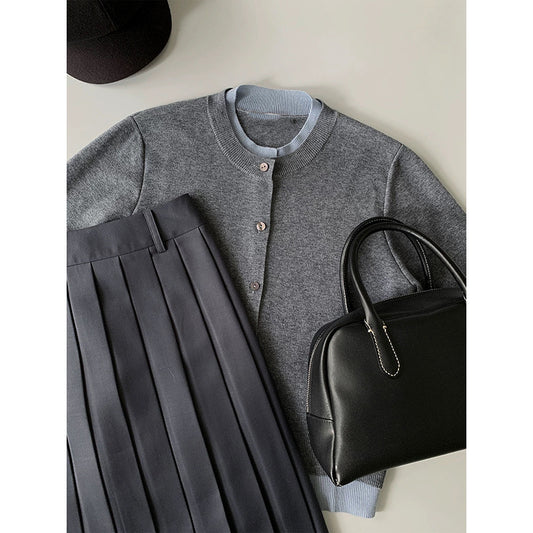 Cardigan Classique à Boutons pour Femmes Chic und Stil