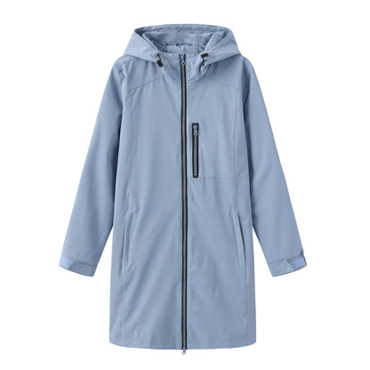 Functional women's jacket with adjustable hood Chic and Style