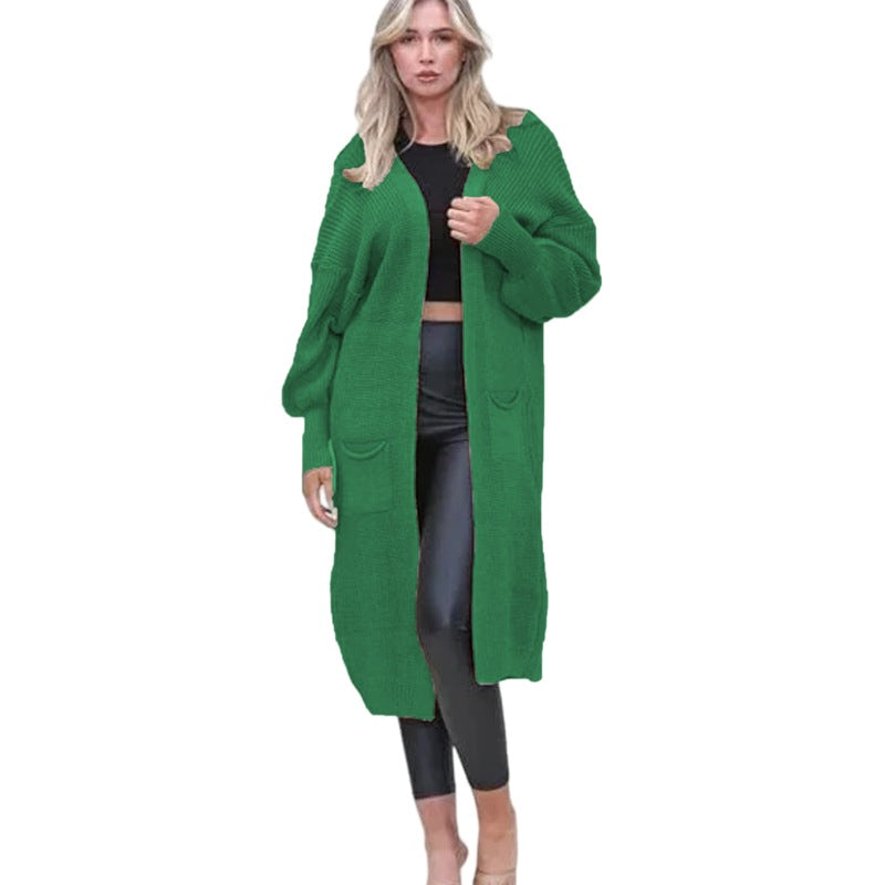Cardigan en maille épaisse pour femmes avec poches profondes et coupe décontractée Chic und Stil