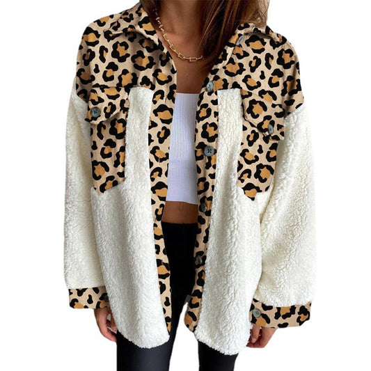 Veste en flanelle oversize pour dames avec doublure douce et poches pratiques Chic und Stil