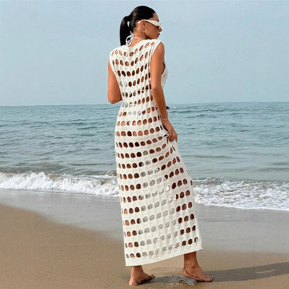 Robe maxi femme avec motif en dentelle délicat Chic und Stil