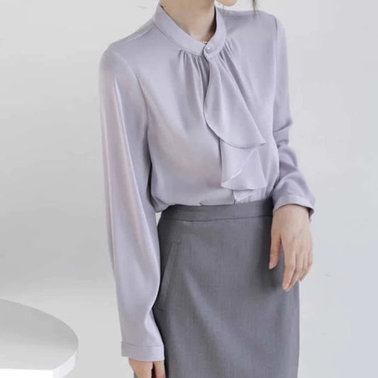 Blouse Rêche Élégante Femme Chic und Stil