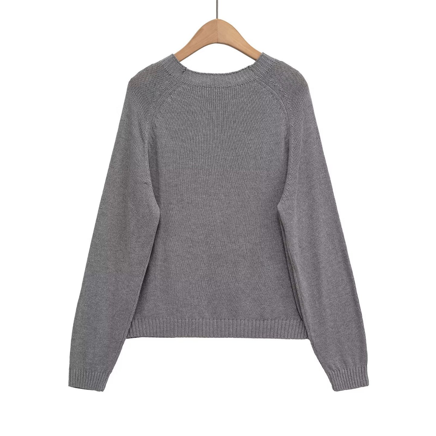 Pull femme en molleton avec patte de boutonnage Chic und Stil
