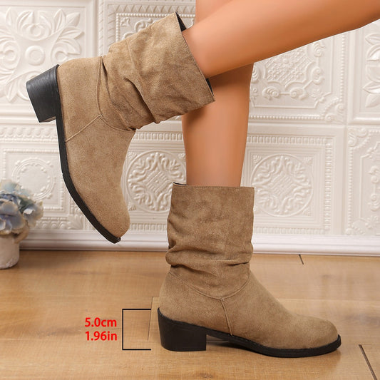 Bottines pour femmes à design décontracté et style flou Chic und Stil