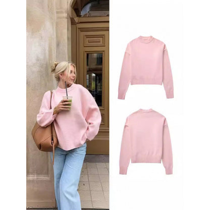 Pull en tricot surdimensionné confortable pour femmes Chic und Stil
