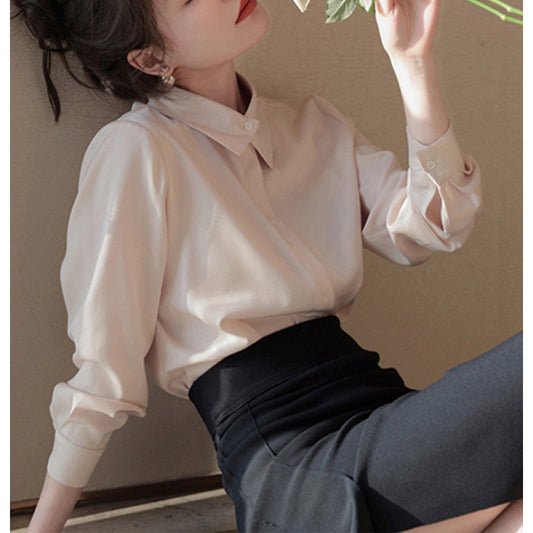 Chemisier en soie élégant pour femmes Chic und Stil
