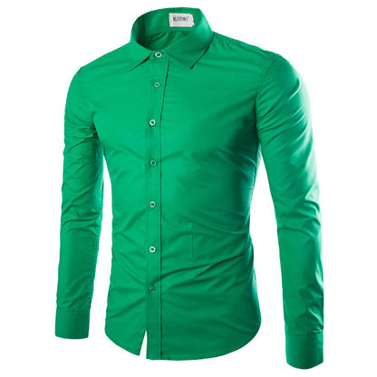 Chemise élégante à manches longues pour hommes Chic und Stil