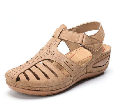 Sandales de confort respirantes pour femmes avec sangle réglable et semelle ergonomique Chic und Stil
