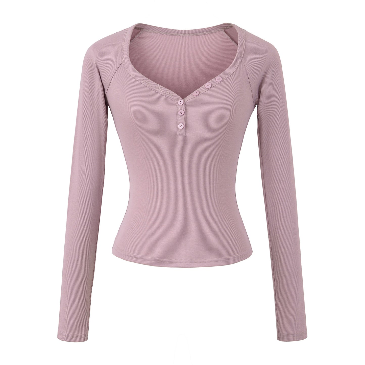 Chemisier à manches longues pour femmes avec fermeture à boutons élégante Chic und Stil