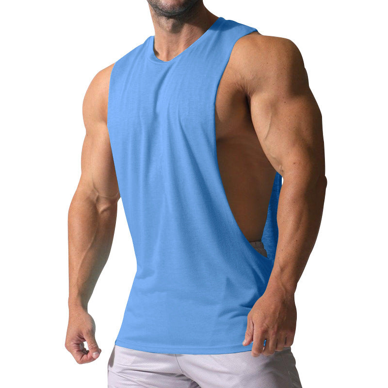Chemise de sport sans manches pour hommes avec décolleté profond dans le dos et matériau respirant Chic und Stil