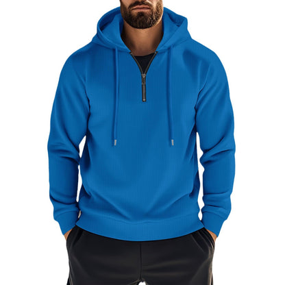 Functional sweater for men with practical zipper and sporty design Chic and Style