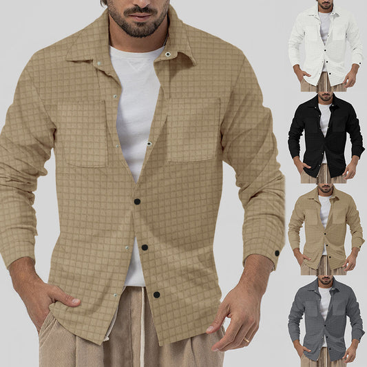 Chemise à carreaux décontractée pour hommes avec deux poches poitrine et coupe moderne Chic und Stil
