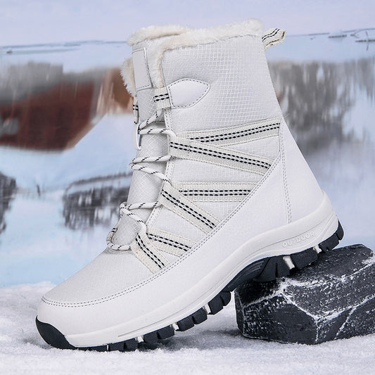 Bottes d'hiver pour femmes avec doublure isolante et semelle antidérapante Chic und Stil