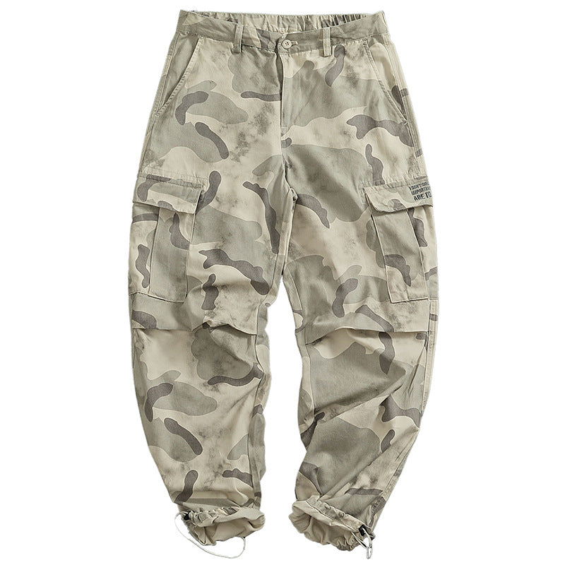 Cargo pants for women with versatile pockets and modern camouflage design Chic and Style